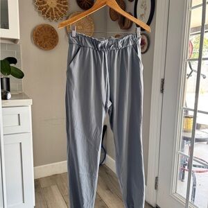 Lululemon baby blue grey joggers(could be a set)
